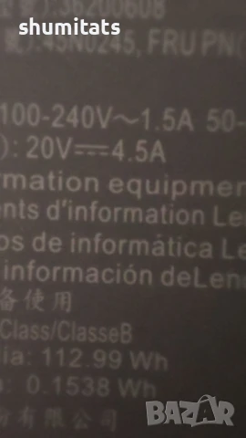 Адаптер Lenovo 20V 4,5A 90W оригинален букса тип USB, снимка 4 - Лаптоп аксесоари - 51184439