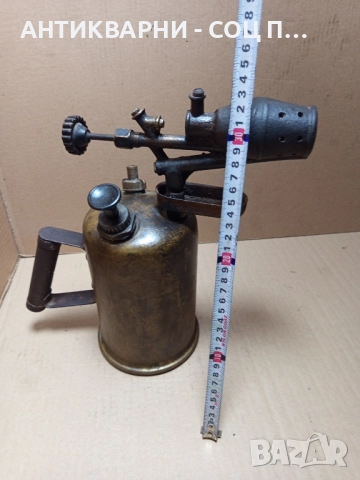 Стара Бензинова Горелка. , снимка 8 - Антикварни и старинни предмети - 52003957