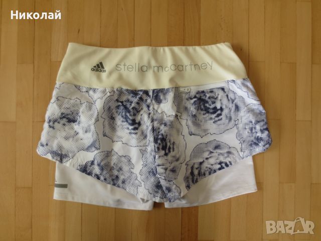 Adidas By Stella McCartney Run 2In1 шорти, снимка 6 - Спортни екипи - 45162842