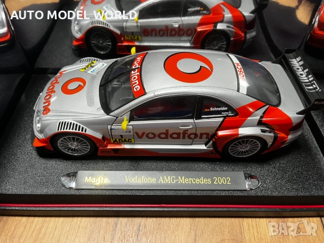 Колекционерки модел метална количка MAISTO MERCEDES CLK DTM 2002г 95 лв. / 48.57 €, снимка 4 - Колекции - 53489340