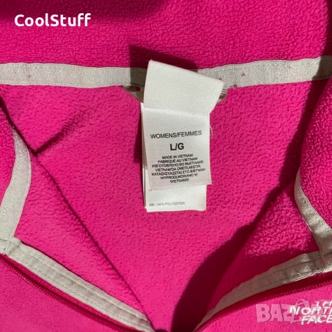 Дамско Поларено Горнище The North Face Polartec Размер L, снимка 3 - Спортни екипи - 52697250