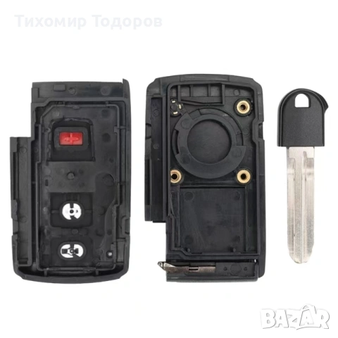 Toyota Тойота ключ кутийка corolla Verso корола версо ярис 2 3 бутона , снимка 2 - Аксесоари и консумативи - 31257963