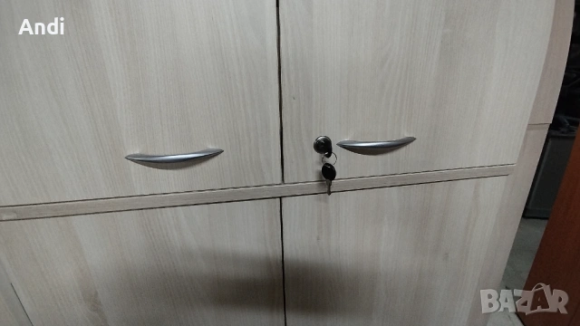 Офис шкаф - гардероб с четири врати и рафтове 80/40/205, снимка 11 - Шкафове и рафтове - 53078070