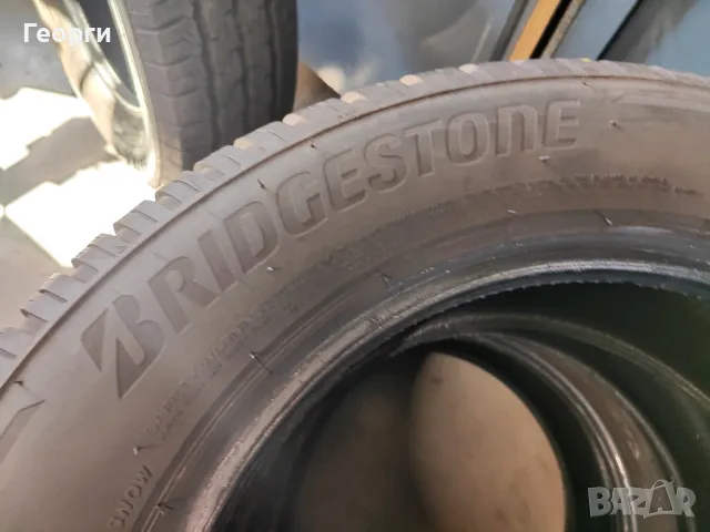 2бр.зимни гуми 215/60/16 Bridgestone, снимка 3 - Гуми и джанти - 49452645