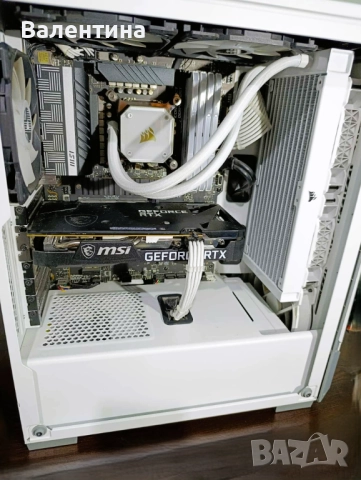 Геймърски компютър, i7-11700KF/RTX 3060/32GB RAM/Водно охлаждане, снимка 1
