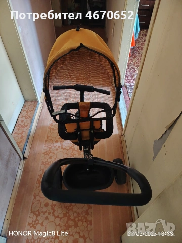 Детска триколка Chipolino , снимка 4 - Детски велосипеди, триколки и коли - 53934382