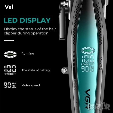 Професионална машинка за подстригване VGR V-270 