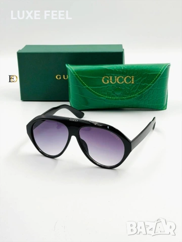 Gucci ⚜️ Дамски Слънчеви Очила , снимка 3 - Слънчеви и диоптрични очила - 54219946