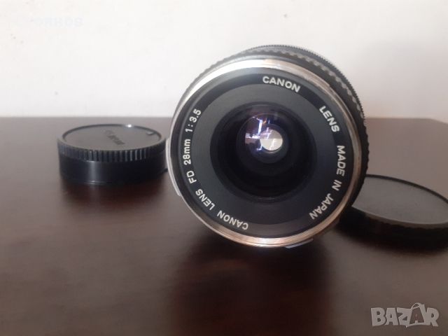 Canon FD 28mm 1:3.5

Japan, снимка 1 - Обективи и филтри - 46389323