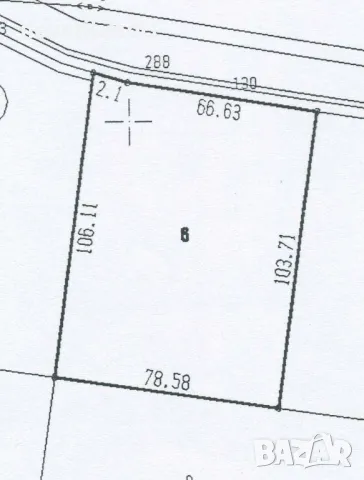 Голям парцел 8.1 дка със склад от 156 кв.м. на Калояновско шосе само на 6 км. от Стара Загора