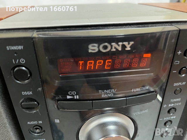 Микро аудио уредба SONY CMT-EH10 (HCD-EH10) с RDS, MP3, DSGX, снимка 15 - Аудиосистеми - 52198652