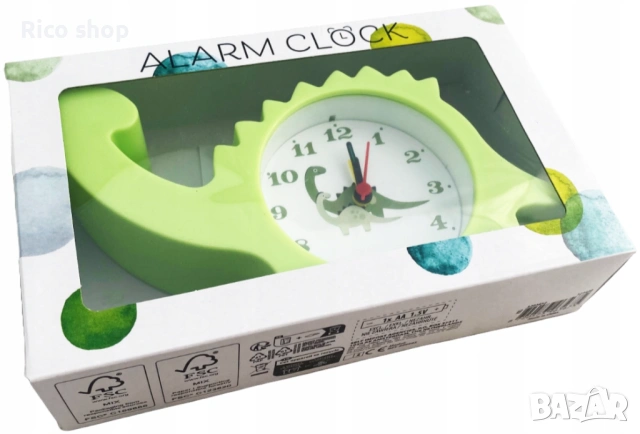 Елегантен и модерен будилник за детска стая, снимка 2 - Други - 54217592