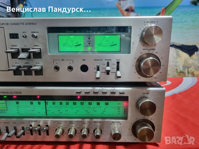 ITT Schaub-Lorenz (ITT HiFi 8033 Ampli-Tuner +ITT HiFi 8021 ДЕК), снимка 5 - Ресийвъри, усилватели, смесителни пултове - 54196760