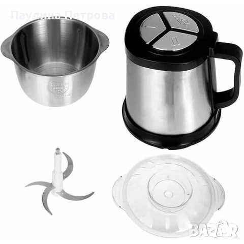 Професионален чопър - месомелачка 5L, снимка 3 - Друга електроника - 52270491