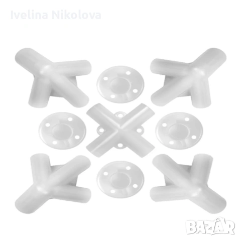 Сгъваема градинска шатра 3x3 м – Здрава метална конструкция, регулируема височина и защита от слънце, снимка 4 - Градински мебели, декорация  - 54154567