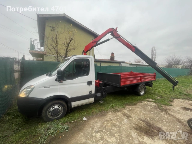 Tранспортни услуги със самосвал до 3,5 тона, оборудван с кран