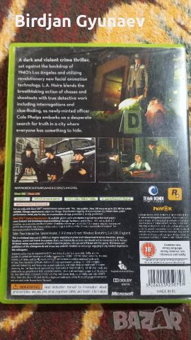 Продавам L.A.Noire за Xbox 360 , снимка 2 - Игри за Xbox - 45999601