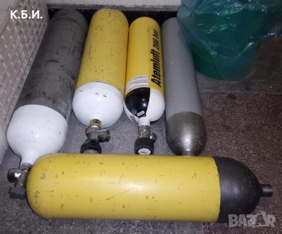 Купувам бутлки на високо налягане от 232 бара до 300 бара - атмосфери работното налягане 