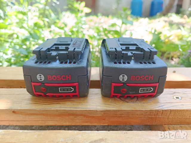 Bosch Professional 14.4V 4.0 Ah батерия 2 бр., снимка 4 - Винтоверти - 46130177