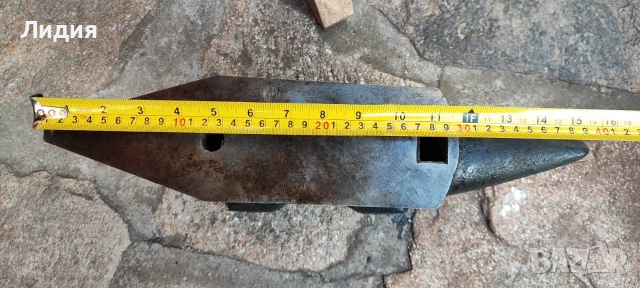 Много стара наковалня STALMECH- 25кг, снимка 2 - Други машини и части - 52920057