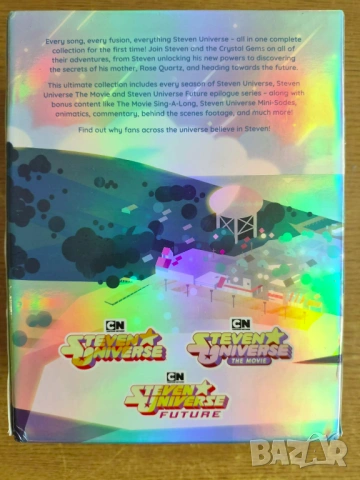 Стивън Вселенски / Steven Universe - Пълен луксозен комплект DVD, снимка 2 - Анимации - 53689979