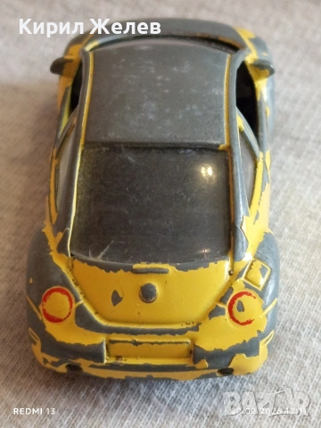 Метална количка Volkswagen New Beetle за КОЛЕКЦИЯ ДЕКОРАЦИЯ 50630, снимка 5 - Колекции - 53559376