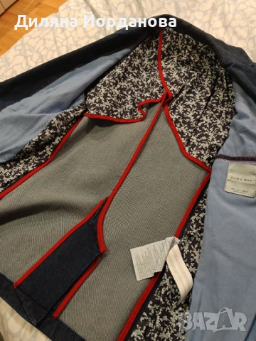 Мъжко сако С размер , снимка 4 - Сака - 54071882