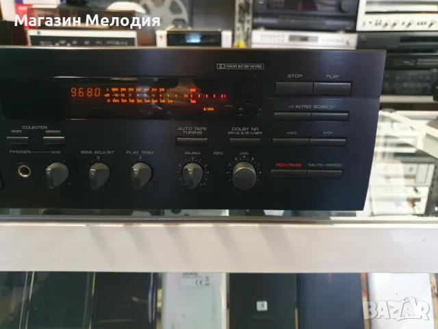 Касетен дек YAMAHA KX-380 В отлично техническо и визуално състояние., снимка 5 - Декове - 47977160