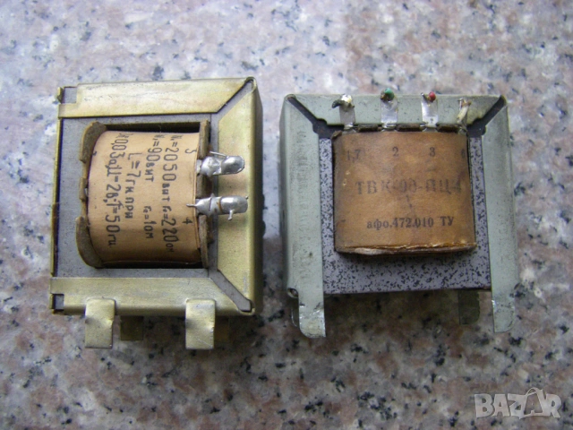 Дросел и изходен трансформатор  за лампови усилватели