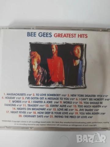 Bee Gees ‎– Greatest Hits - матричен диск музика, снимка 2 - CD дискове - 50750985