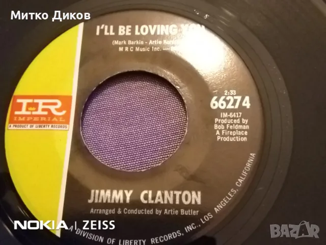 Jimmy Clayton малка плоча от 60-те, снимка 3 - Грамофонни плочи - 48057631