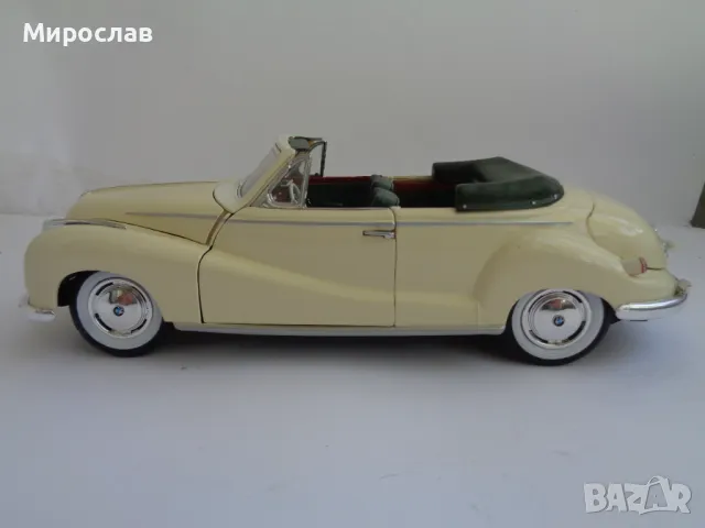 1:18 MAISTO/ BMW 502 ИГРАЧКА КОЛИЧКА МОДЕЛ, снимка 1 - Колекции - 47312415