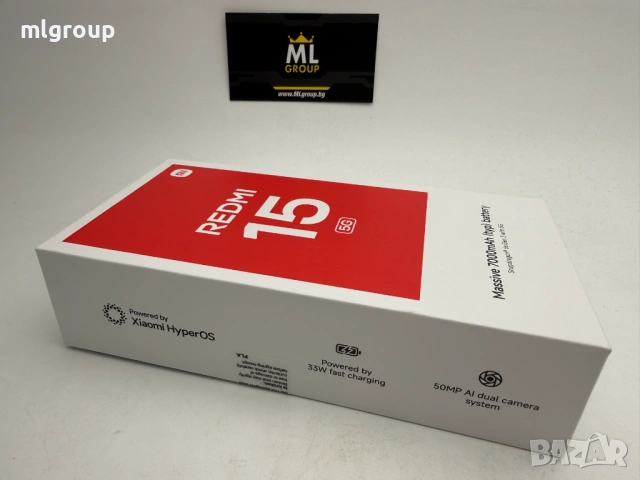 #MLgroup предлага:   #Xiaomi Redmi 15 5G 128GB / 4GB RAM Dual-SIM, нов, снимка 5 - Xiaomi - 53132467