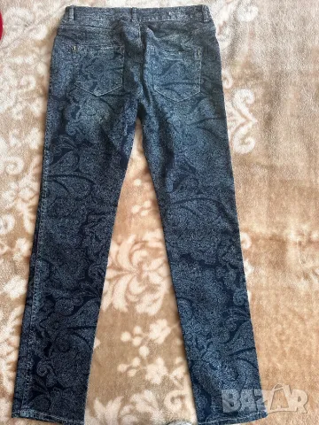 Сини дамски панталони ежедневни, снимка 2 - Панталони - 50045672