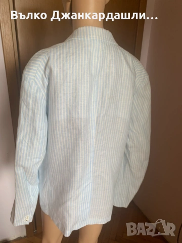 Ленено сако райе G star, размер L, снимка 7 - Сака - 53231287