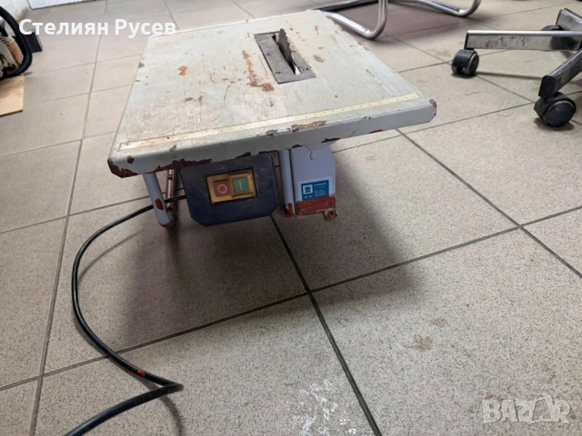 1802 настолен циркуляр BORDRUNDSAV цена 35 евро или 68,45 лева смр - 220 волта , електрически 530 ва, снимка 2 - Други инструменти - 53530658