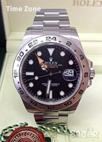 Rolex Explorer II 42mm Steel Black Dial Automatic
