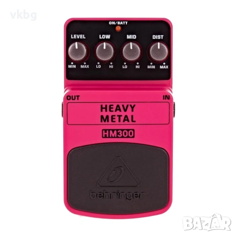 Ефект дисторшън педал за електрическа китара Behringer HM300 