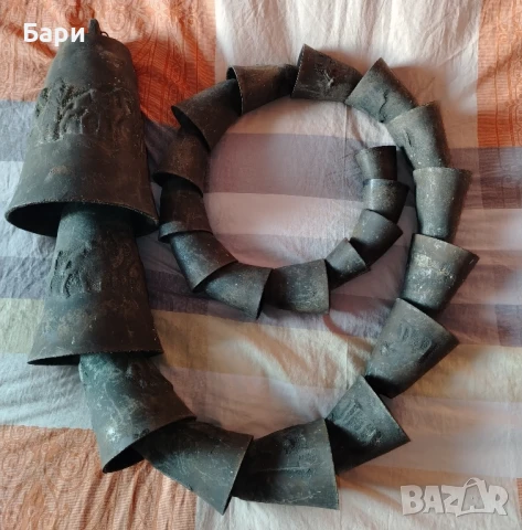 Стар наниз от чанове,чан, снимка 13 - Колекции - 51264274