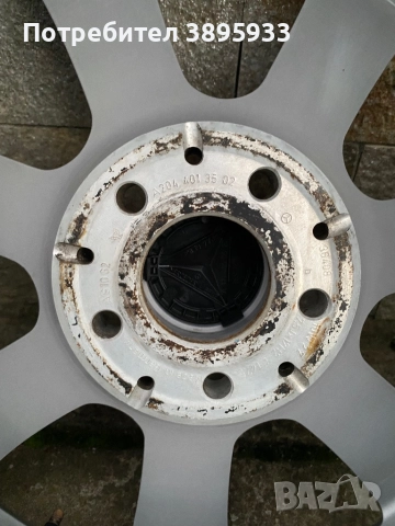Оригинални джанти за Mercedes - Benz W 204 , снимка 6 - Гуми и джанти - 52506702