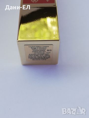 Estee Lauder Limited Edition Lipstick червило луксозен вариант – Garnet Desire, снимка 5 - Декоративна козметика - 46428253