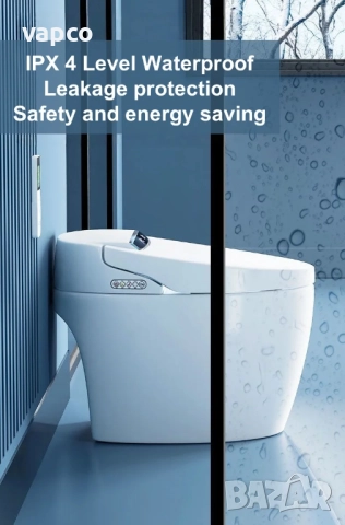 Мултифункционална смарт тоалетна F03 с биде, подгрев, сушене, масаж, снимка 11 - Други - 52484341