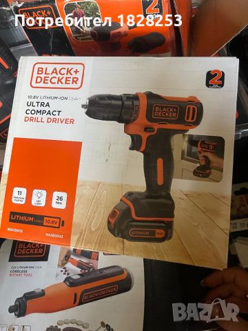 Акумулаторен винтоверт Black and Decker , снимка 1 - Винтоверти - 46359667