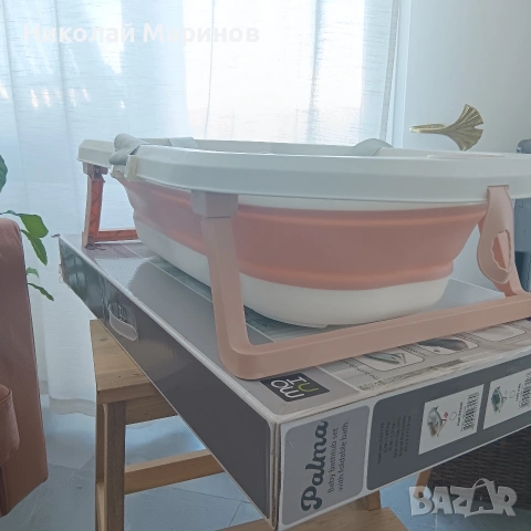Бебешка вана + подложка, снимка 2 - За банята - 54095962