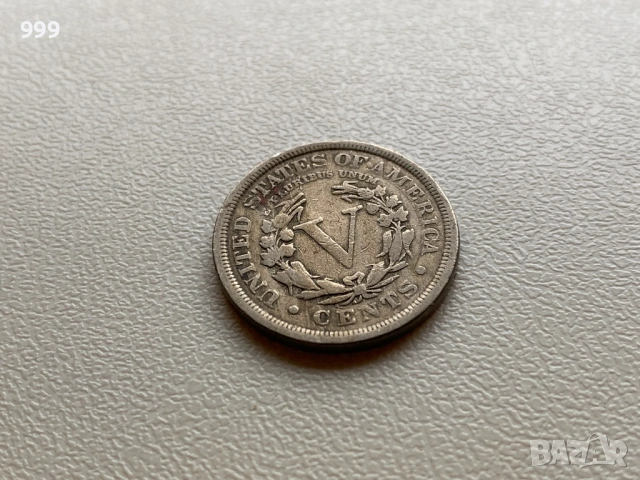 5 цента 1904, 1906, 1911, 1912 САЩ - LIBERTY, снимка 6 - Нумизматика и бонистика - 53208480