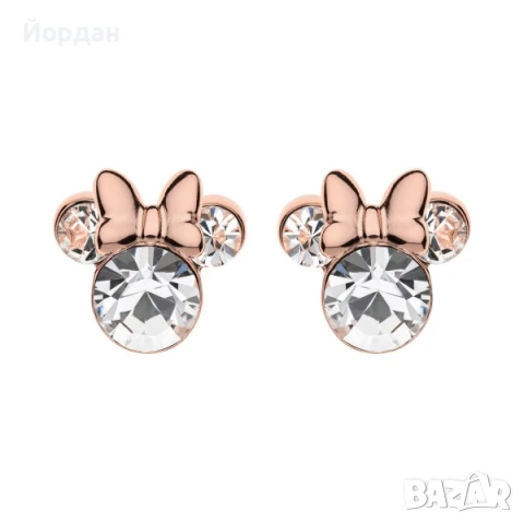 !ТОП ОФЕРТА!Продавам Дамски DISNEY СРЕБЪРНИ ОБЕЦИ MINNIE MOUSE E905104PRWL
