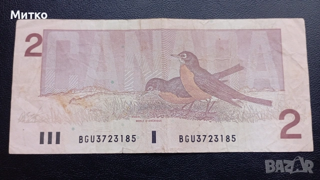 2 долара Канада , снимка 2 - Нумизматика и бонистика - 53107244