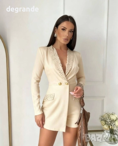 Дамски гащеризон с дантела, снимка 2 - Гащеризони - 52849046