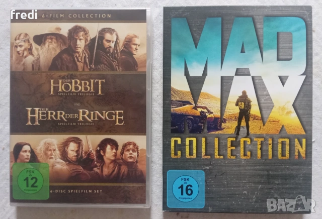 DVD филмови колекции без бг суб (Lord of the rings/The hobbit.mad max)