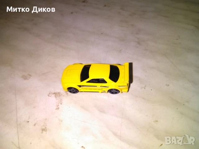 Hot Wheels Nissan Skyline GT-R R32 Yellow Rare Car Vehicle Toy Black Tires колекционерска количка, снимка 3 - Колекции - 52905561